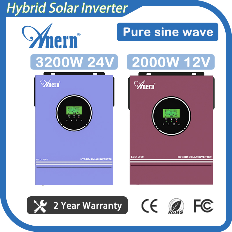 Anern 3200W 2000W Off Grid Hyb - огляд і ціна Grid Tie Inverter Limiter 2000W